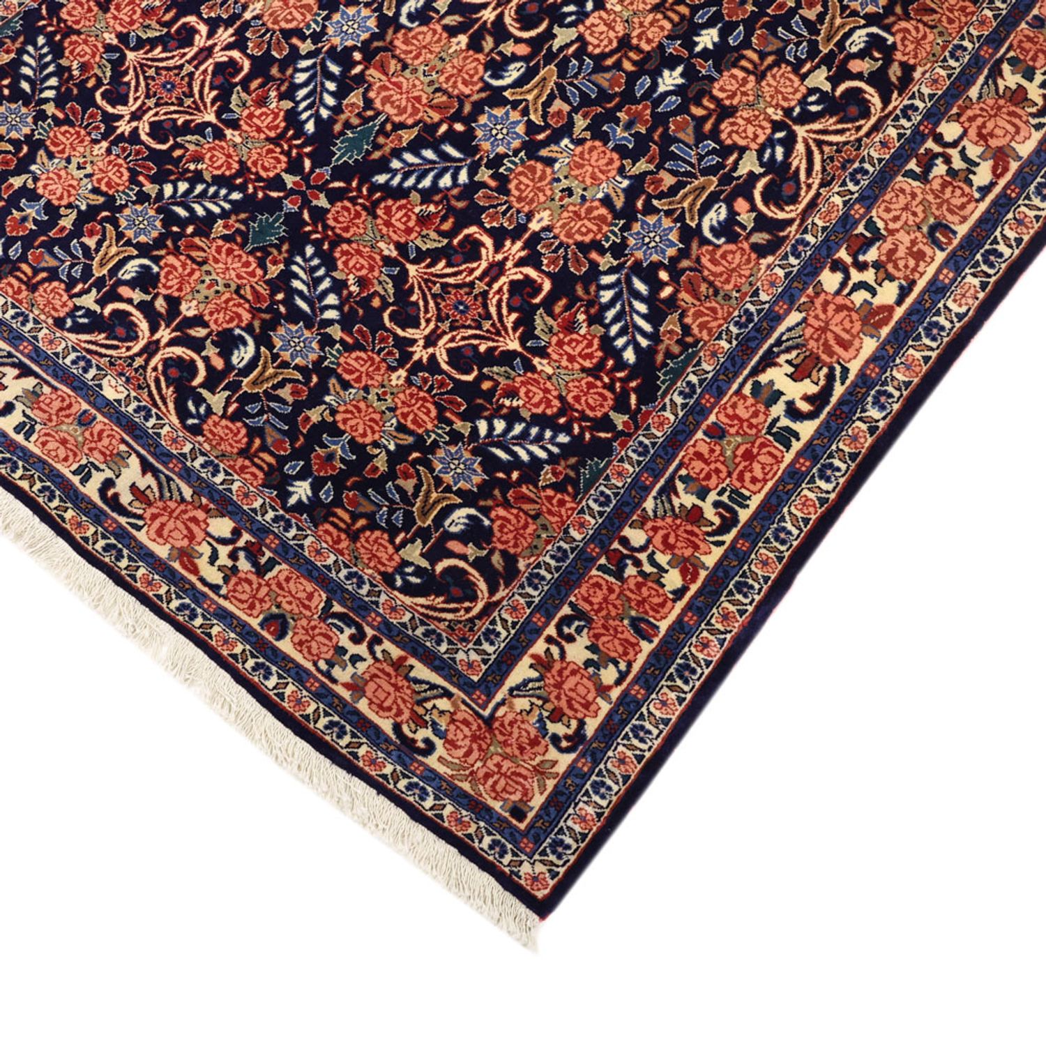 Perserteppich - Bidjar - Royal - 161 x 113 cm - dunkelblau
