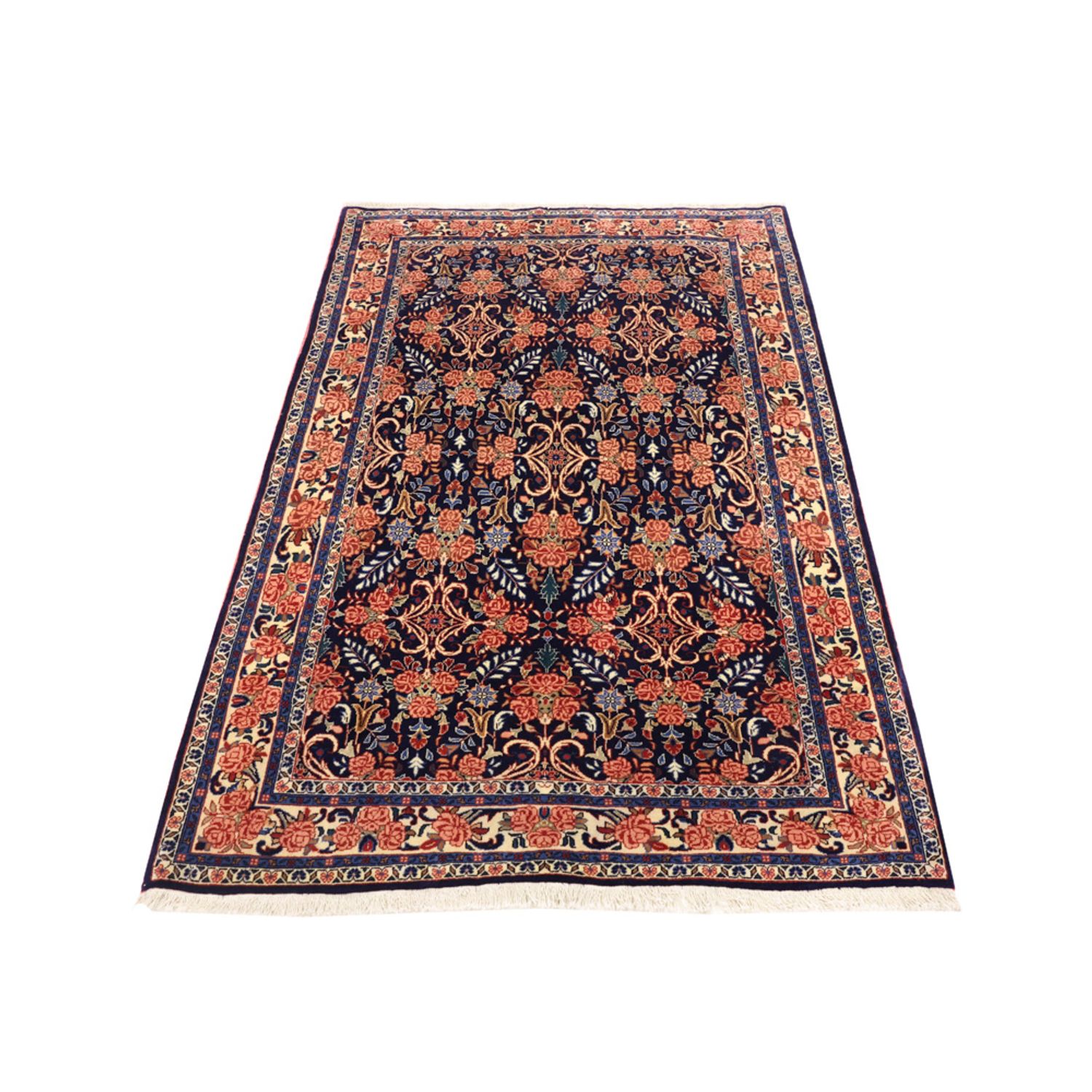 Perserteppich - Bidjar - Royal - 161 x 113 cm - dunkelblau