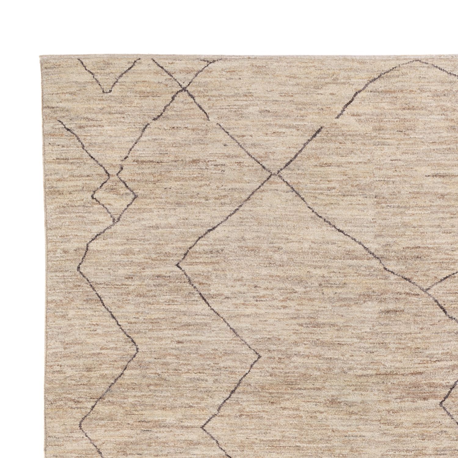 Alfombra bereber - 298 x 252 cm - beige