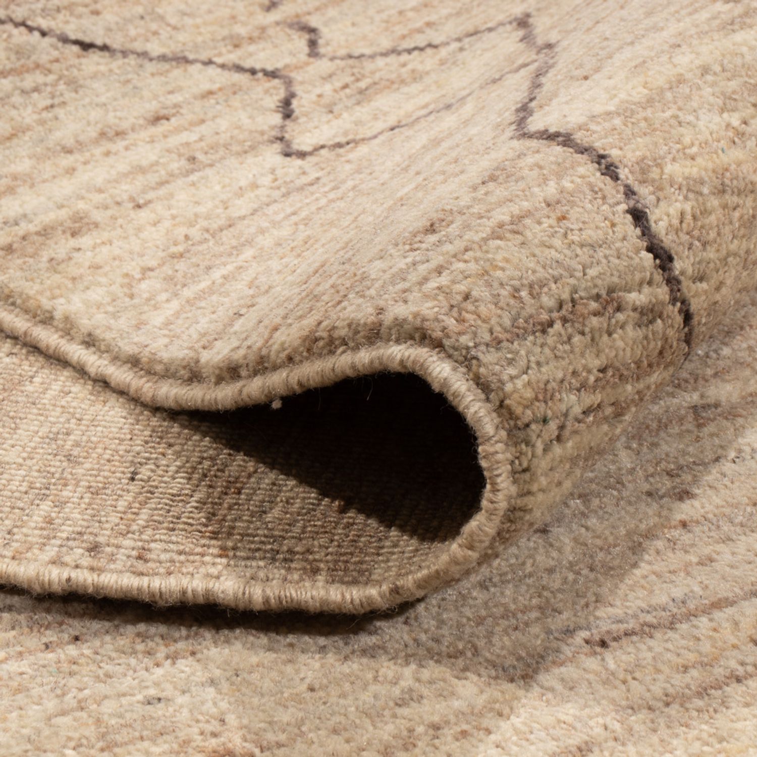 Alfombra bereber - 298 x 252 cm - beige