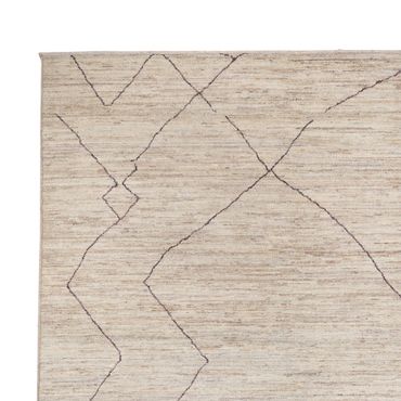 Berberský koberec - 362 x 276 cm - béžová