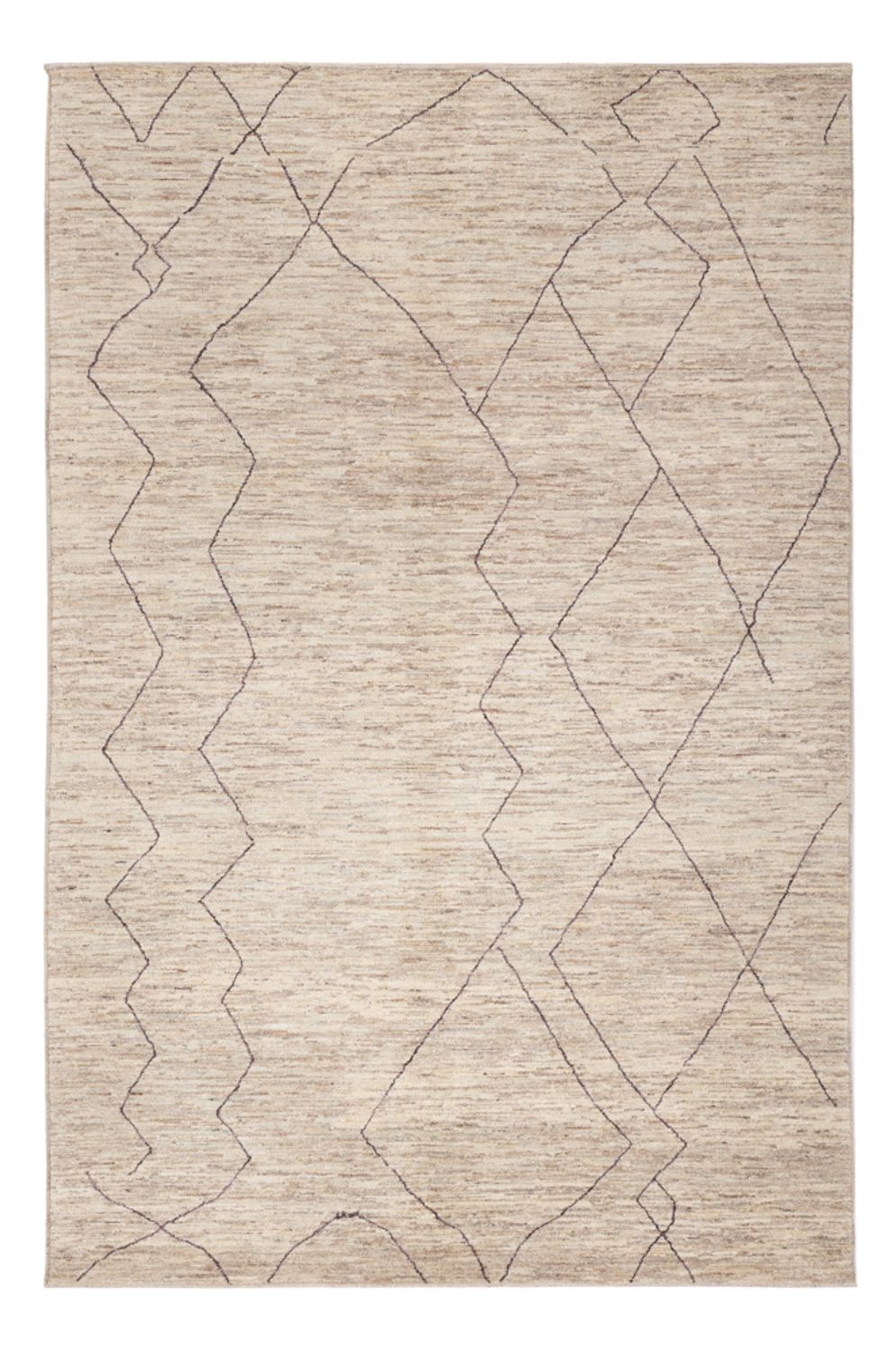 Alfombra bereber - 305 x 202 cm - beige