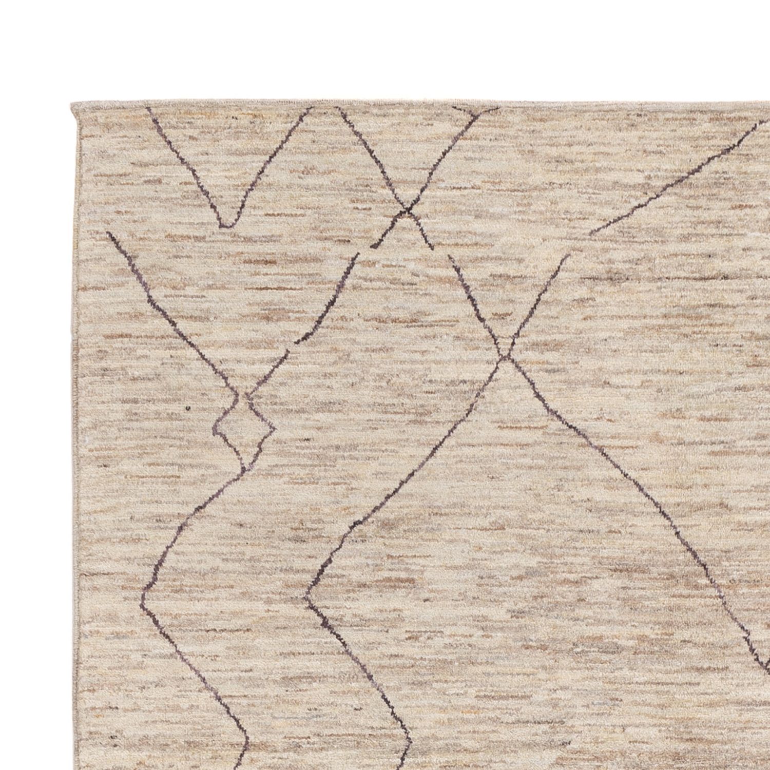 Alfombra bereber - 305 x 202 cm - beige
