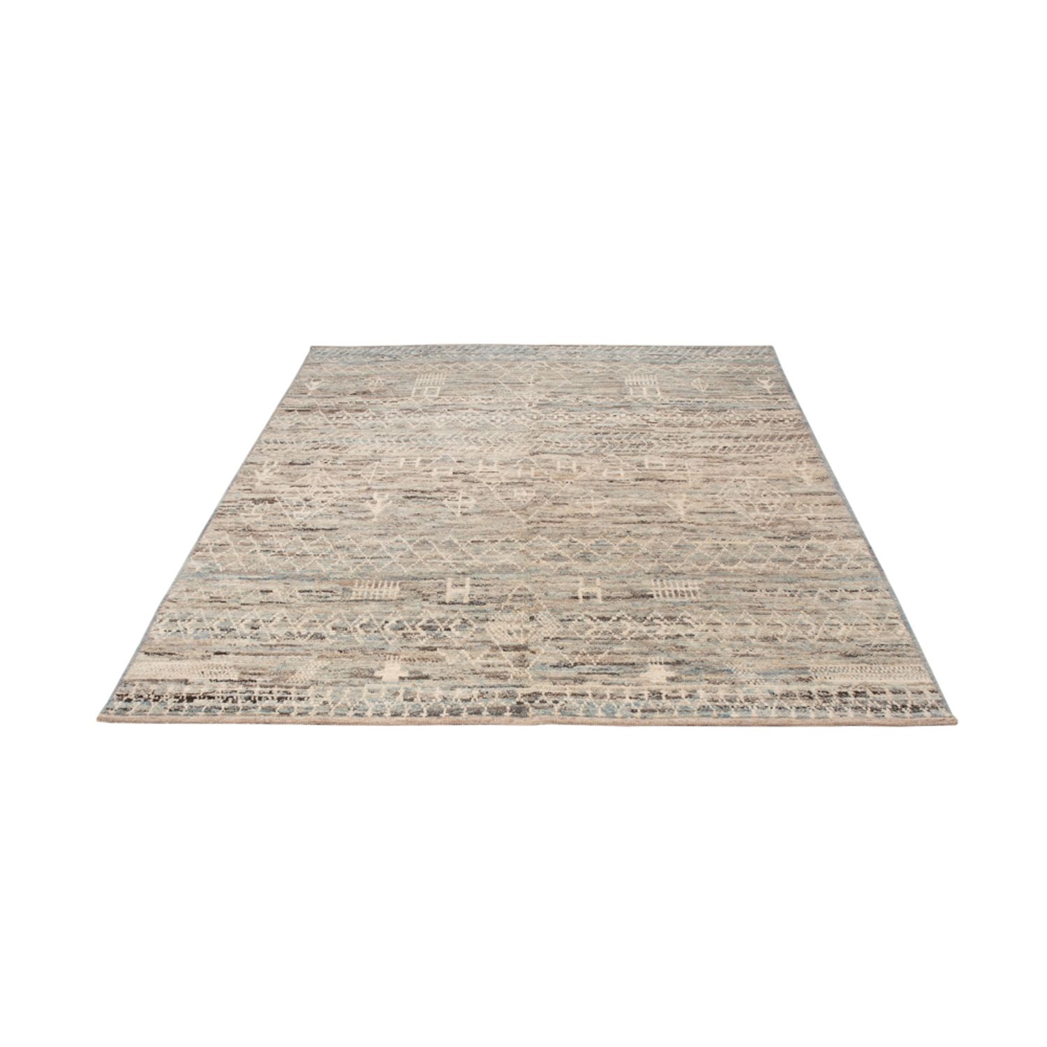 Alfombra bereber - 238 x 175 cm - beige oscuro