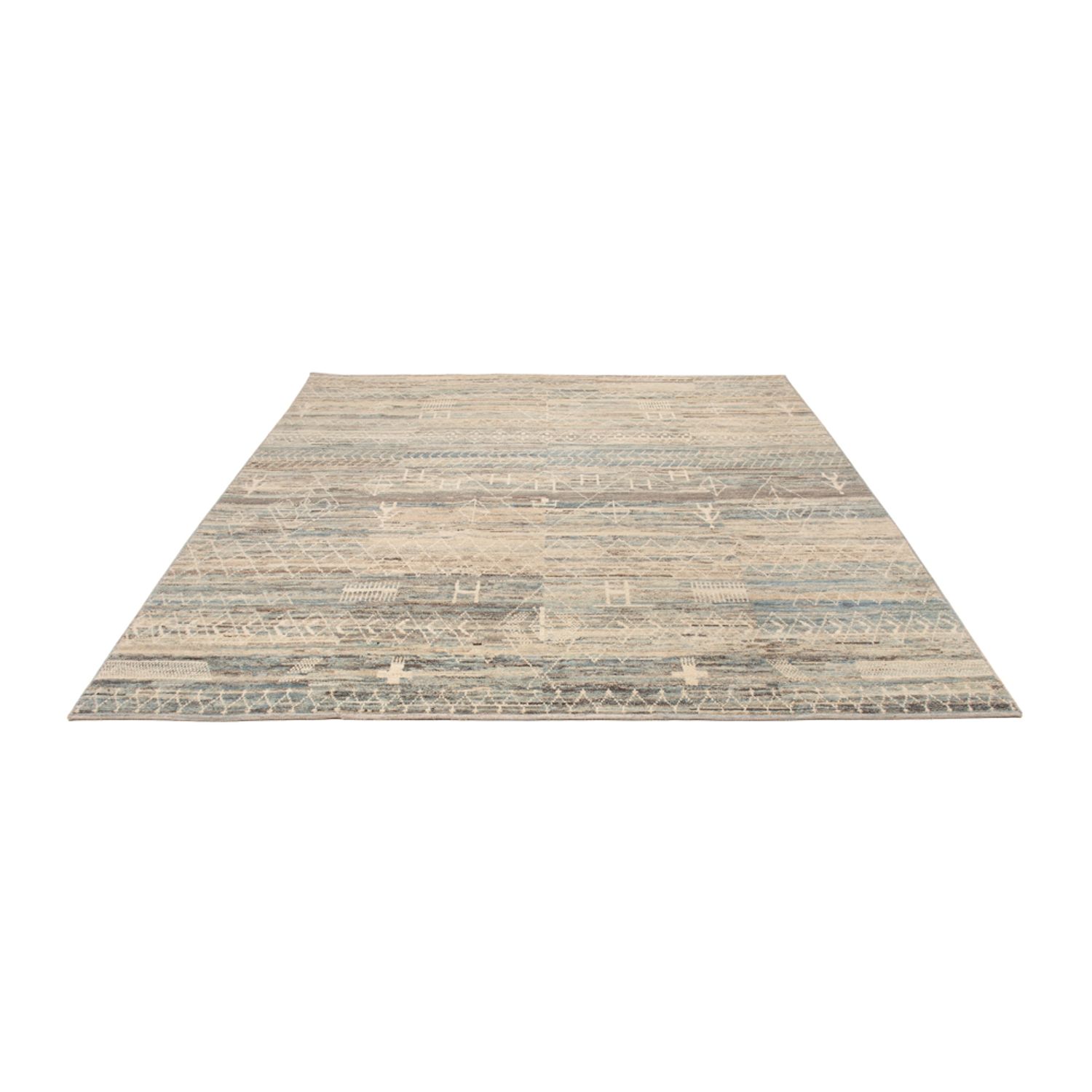 Alfombra bereber - 290 x 257 cm - multicolor