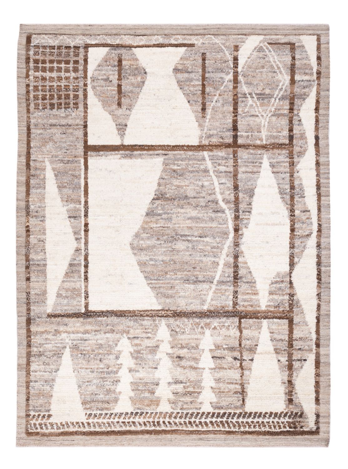 Alfombra bereber - 247 x 183 cm - multicolor