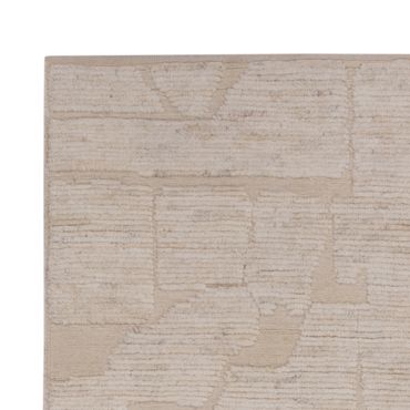 Berberský koberec - 191 x 145 cm - krémová