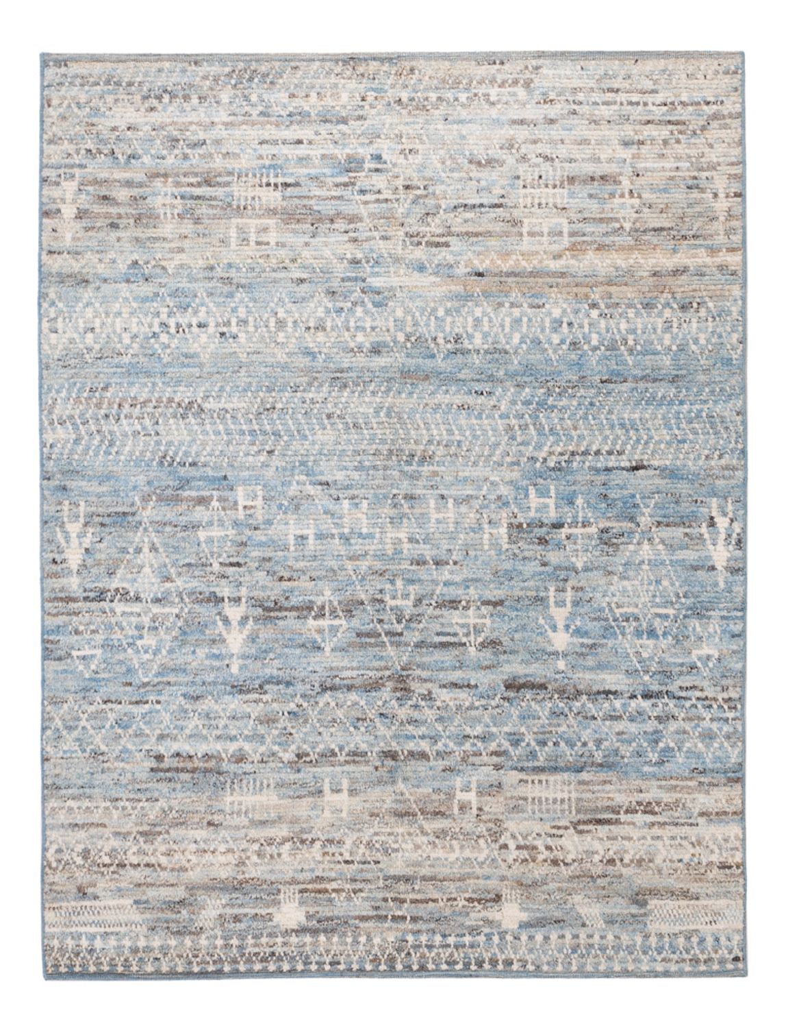 Alfombra bereber - 196 x 151 cm - multicolor