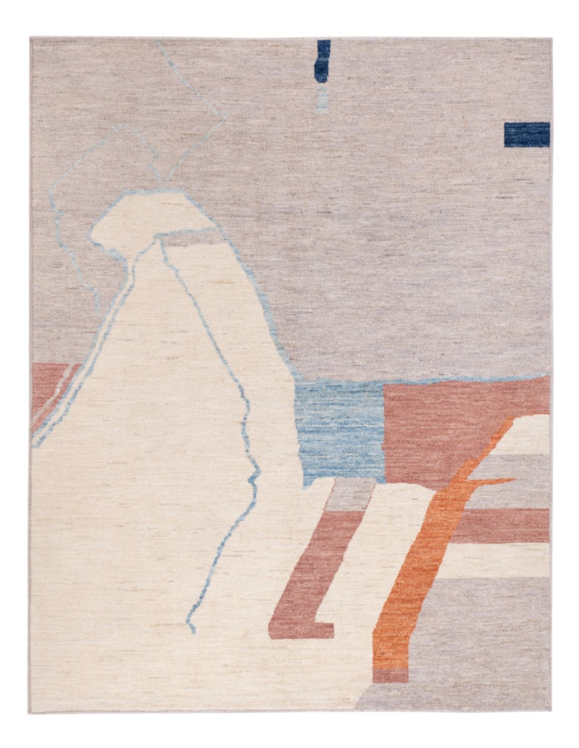 Berberský koberec - 199 x 151 cm - vícebarevné