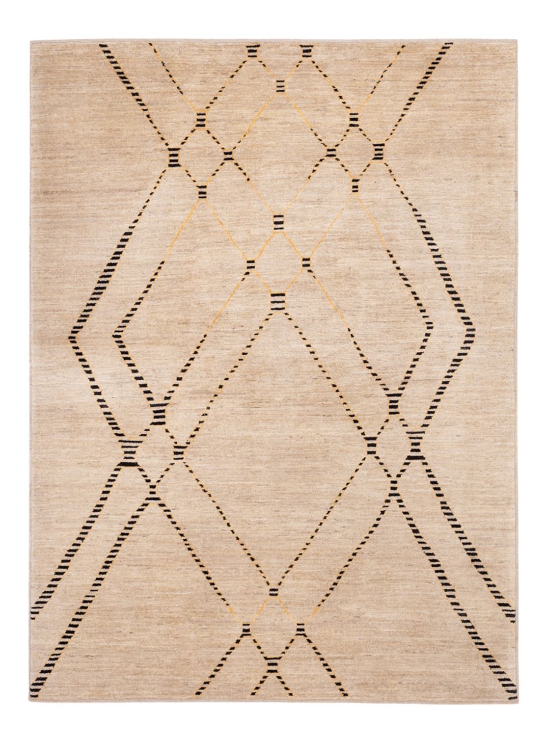Berberský koberec - 232 x 170 cm - béžová
