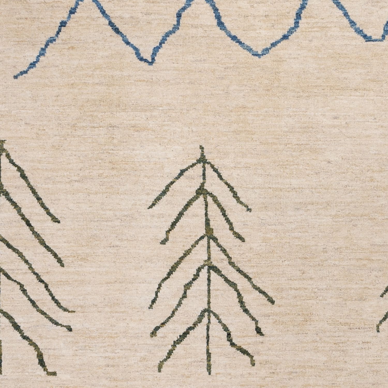 Alfombra bereber - 295 x 203 cm - natural