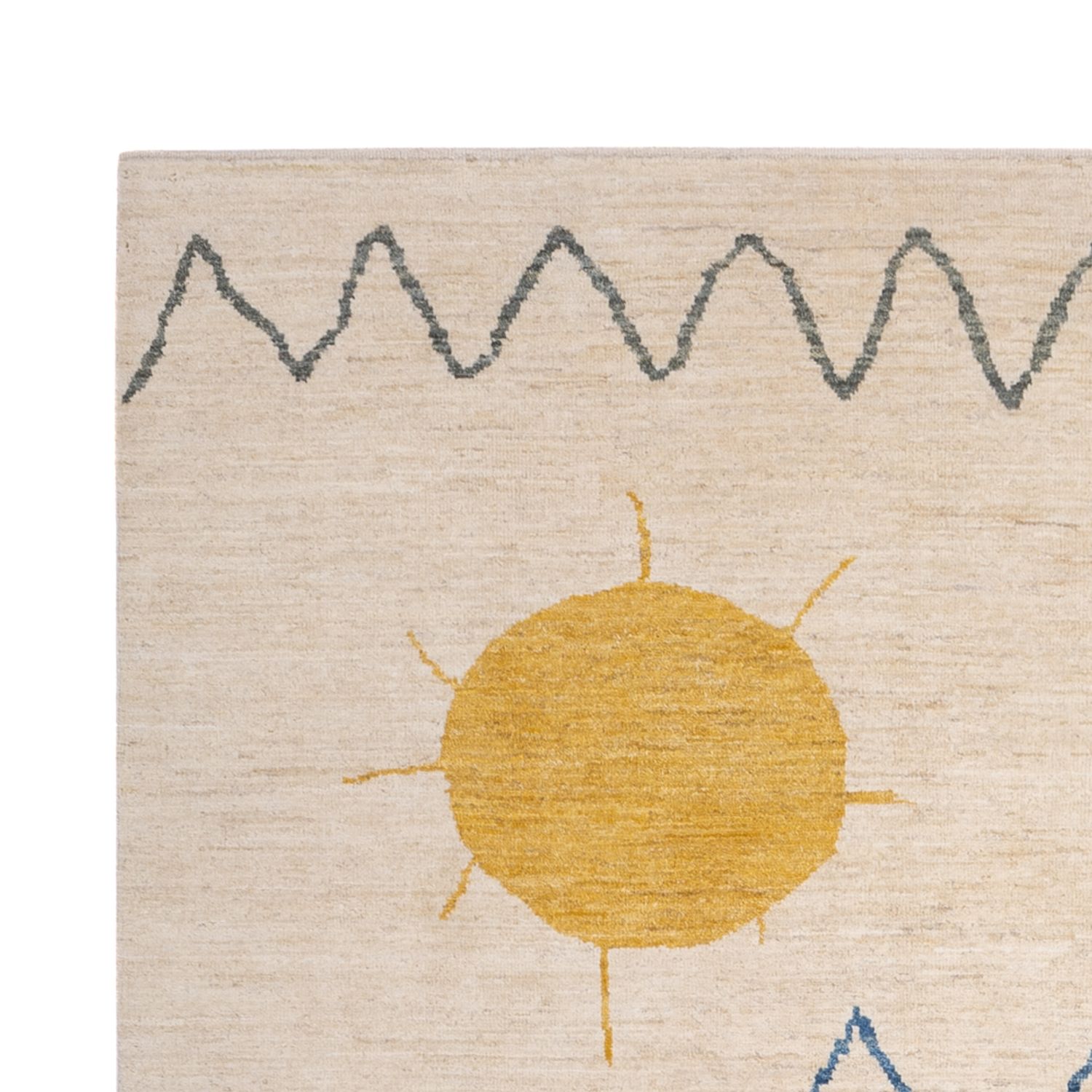 Alfombra bereber - 295 x 203 cm - natural