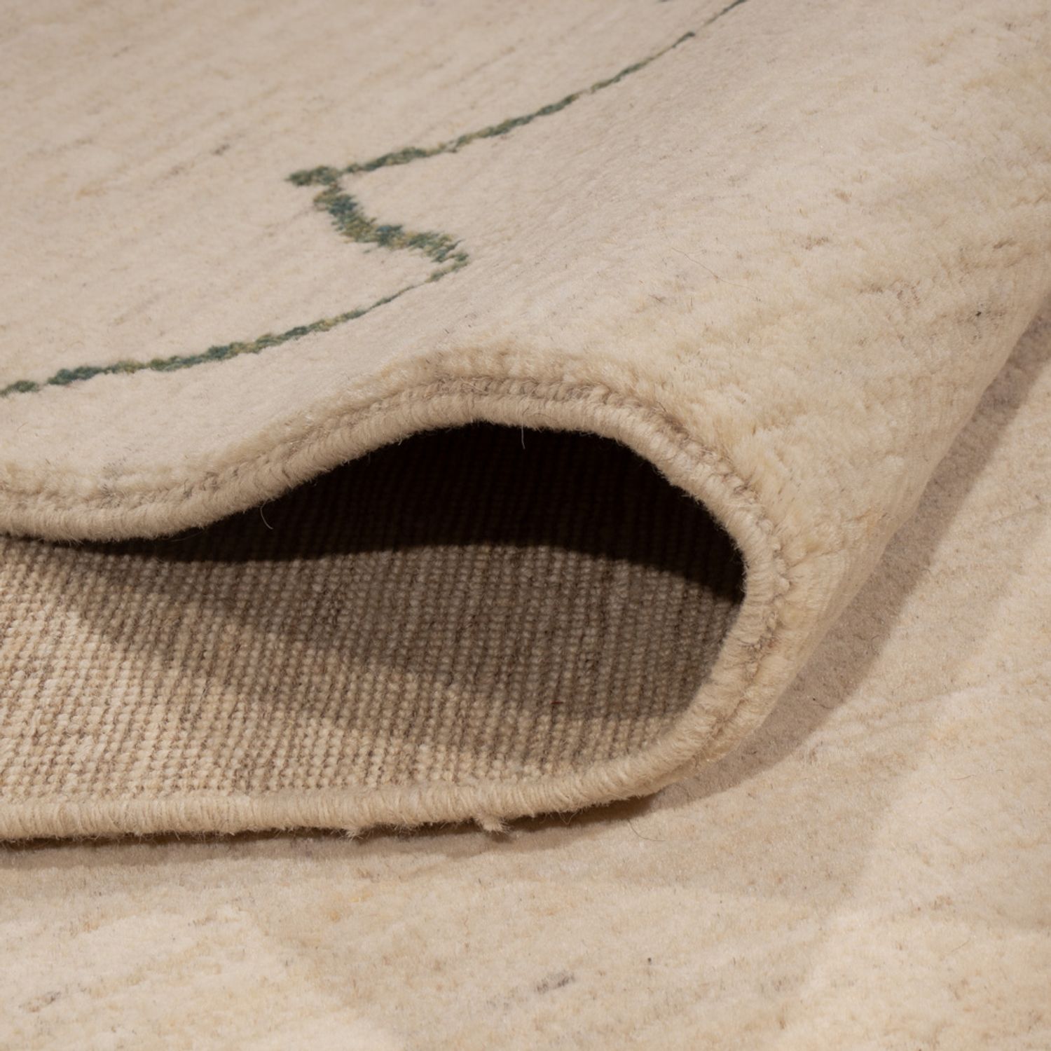 Alfombra bereber - 295 x 203 cm - natural