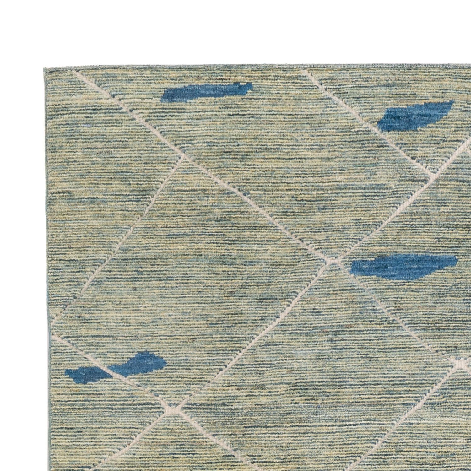 Alfombra bereber - 300 x 202 cm - verde claro