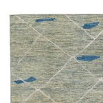 Alfombra bereber - 300 x 202 cm - verde claro