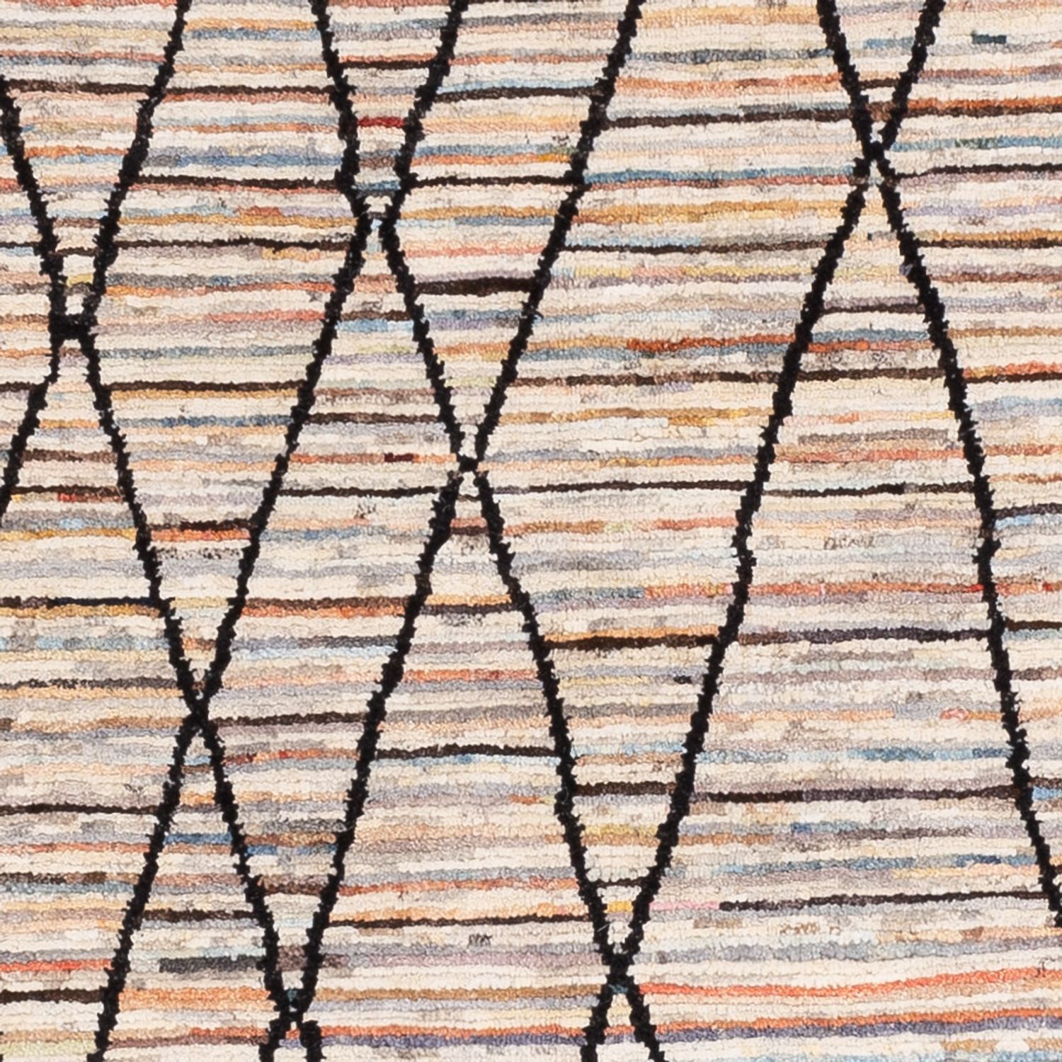 Alfombra bereber - 203 x 151 cm - multicolor