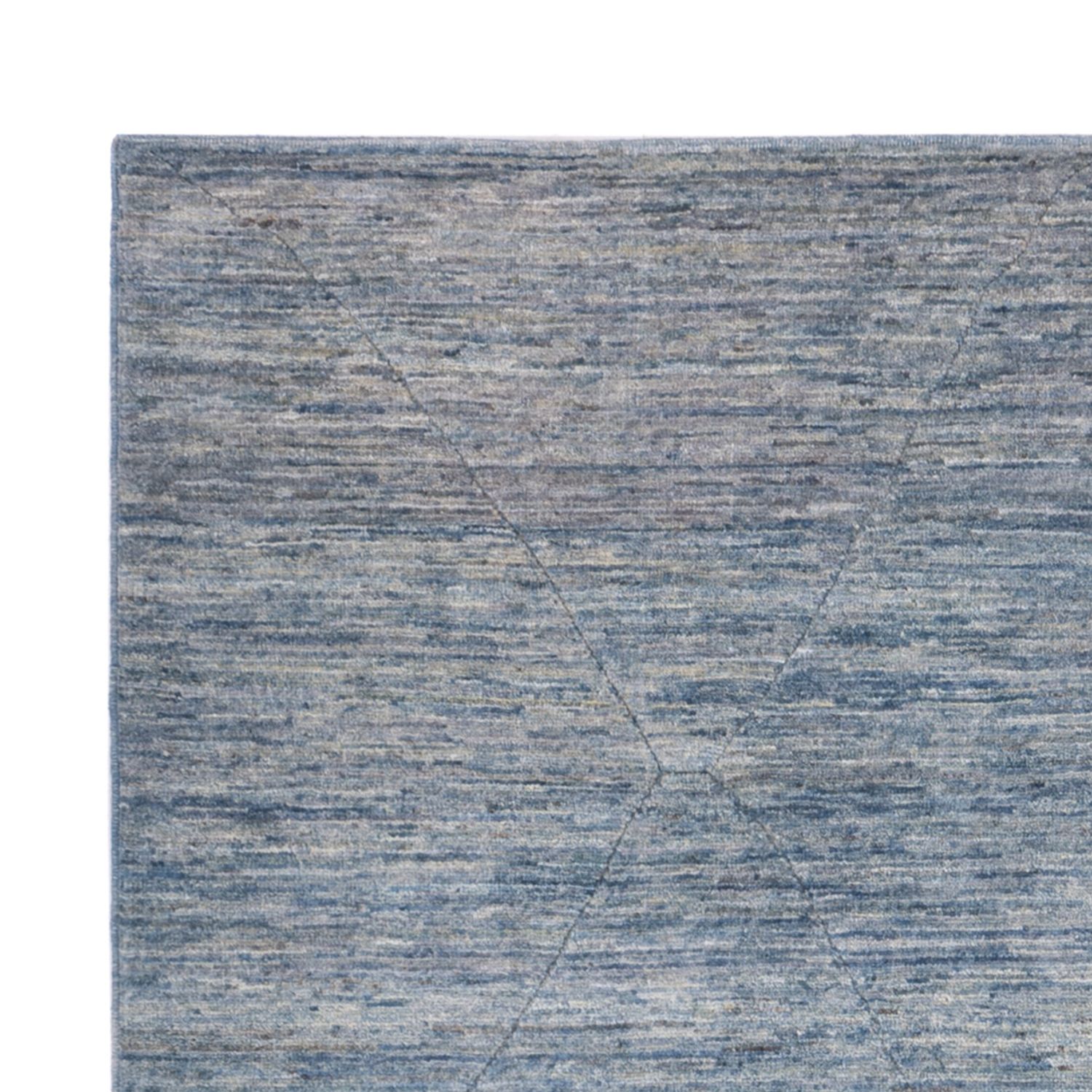 Alfombra bereber - 242 x 172 cm - azul marino