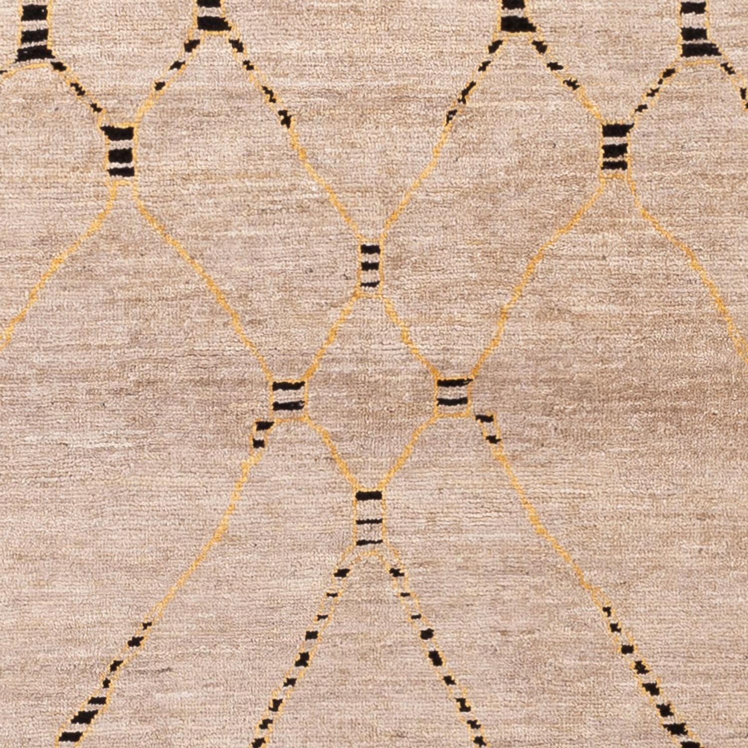 Berberský koberec - 203 x 149 cm - béžová