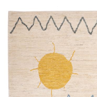 Berberský koberec - 242 x 170 cm - krémová