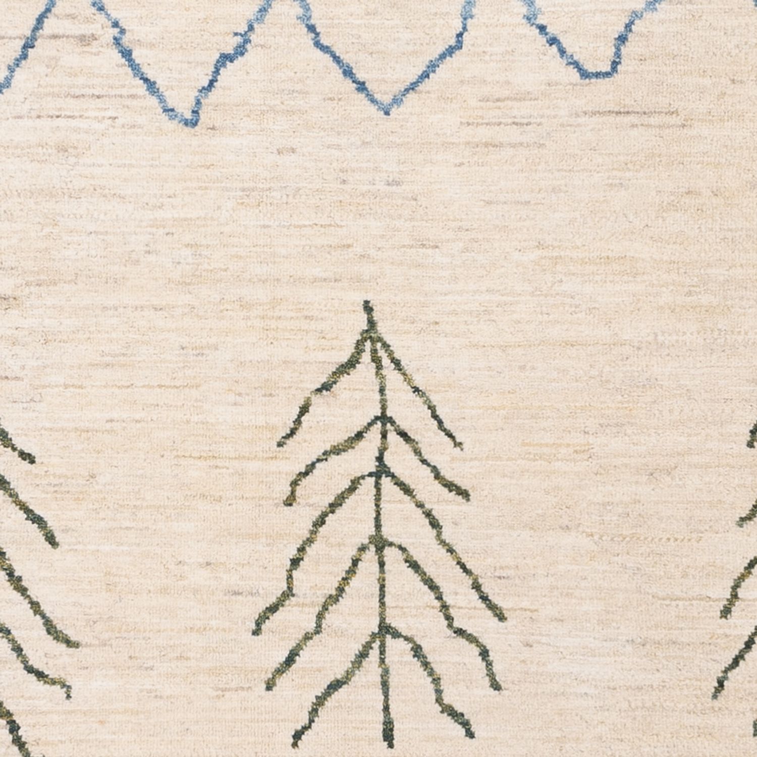 Alfombra bereber - 232 x 170 cm - crema