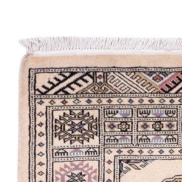 Biegacz Dywan pakistański - 206 x 75 cm - beżowy