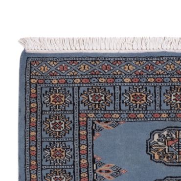 Løper Pakistan teppe - 189 x 75 cm - blå