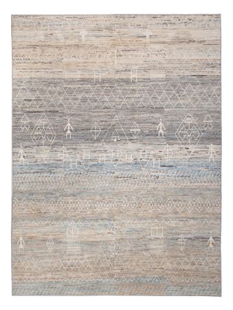 Berberský koberec - 338 x 252 cm - tmavě béžová