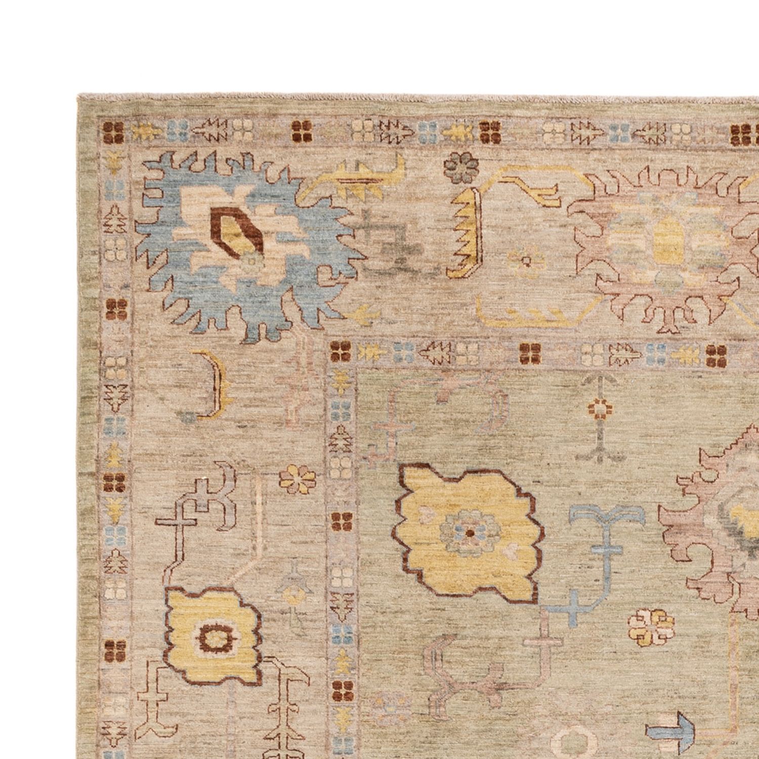Ziegler Carpet - Usak - 341 x 248 cm - beige