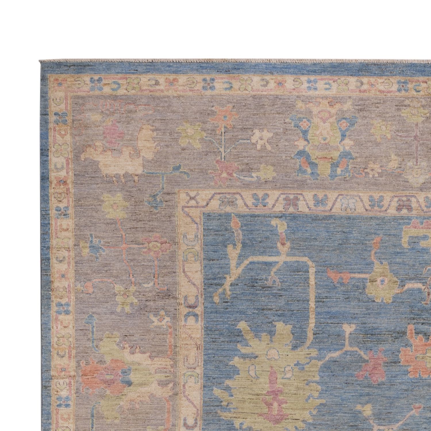 Ziegler Carpet - Usak - 352 x 247 cm - blå