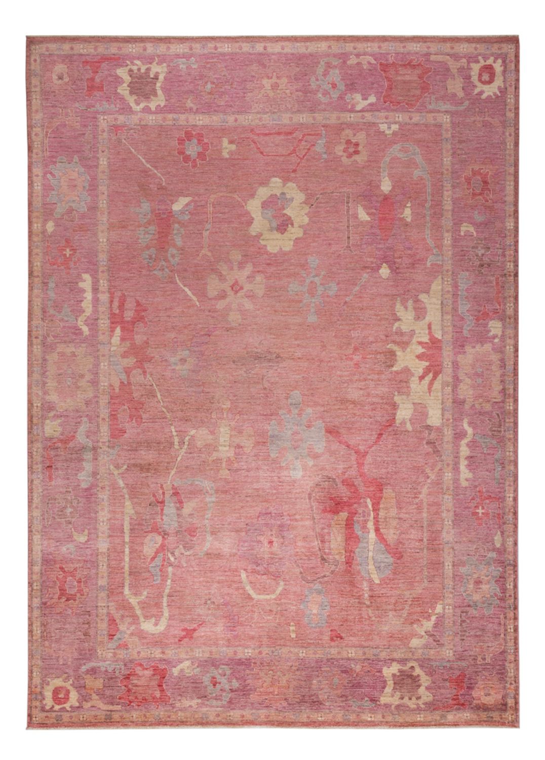 Ziegler Teppich - Usak - 347 x 247 cm - lila