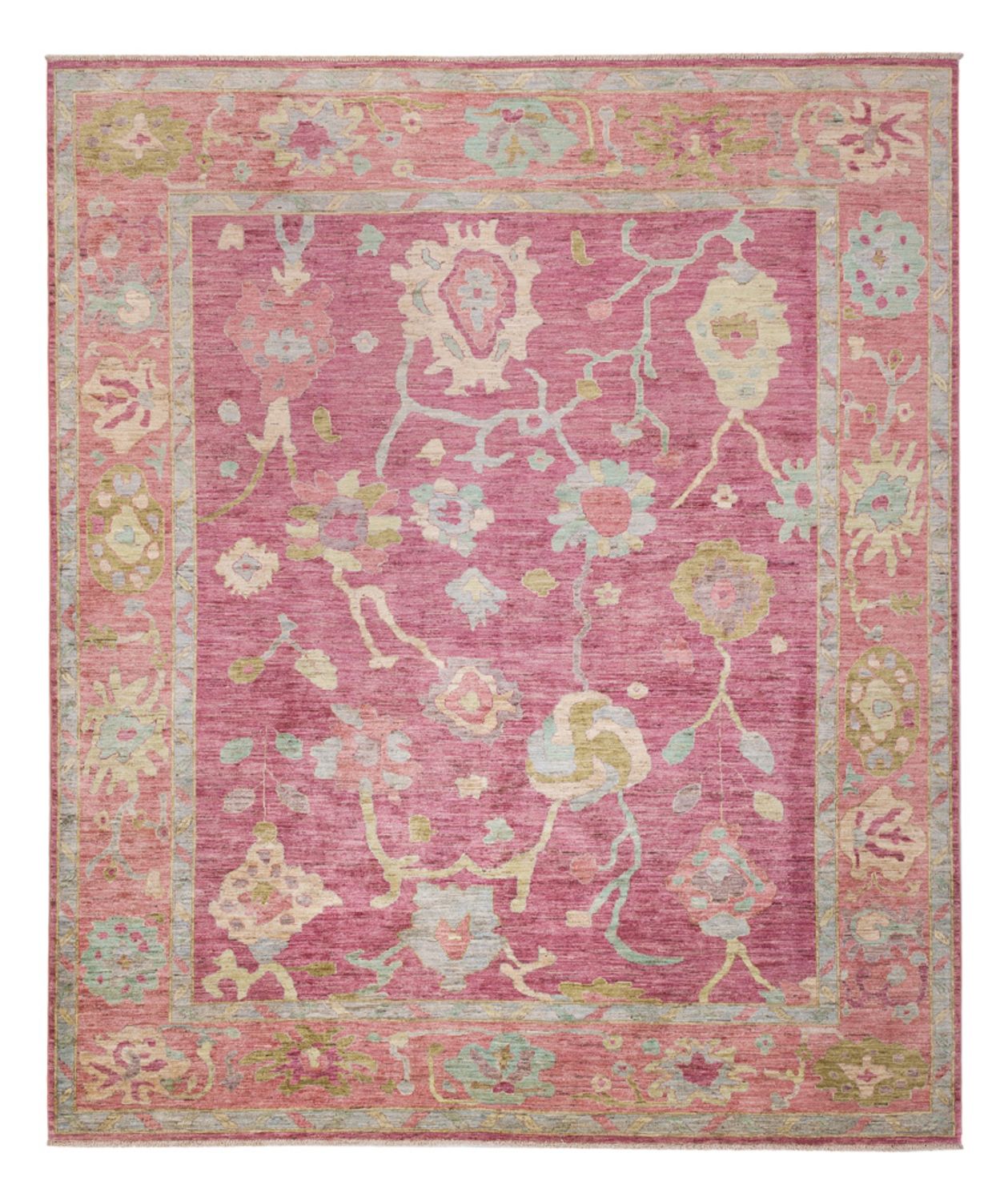 Ziegler Teppich - Usak - 294 x 246 cm - lila