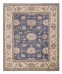 Ziegler Teppich - Usak - 298 x 249 cm - seeblau