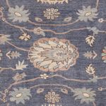 Ziegler Teppich - Usak - 298 x 249 cm - seeblau