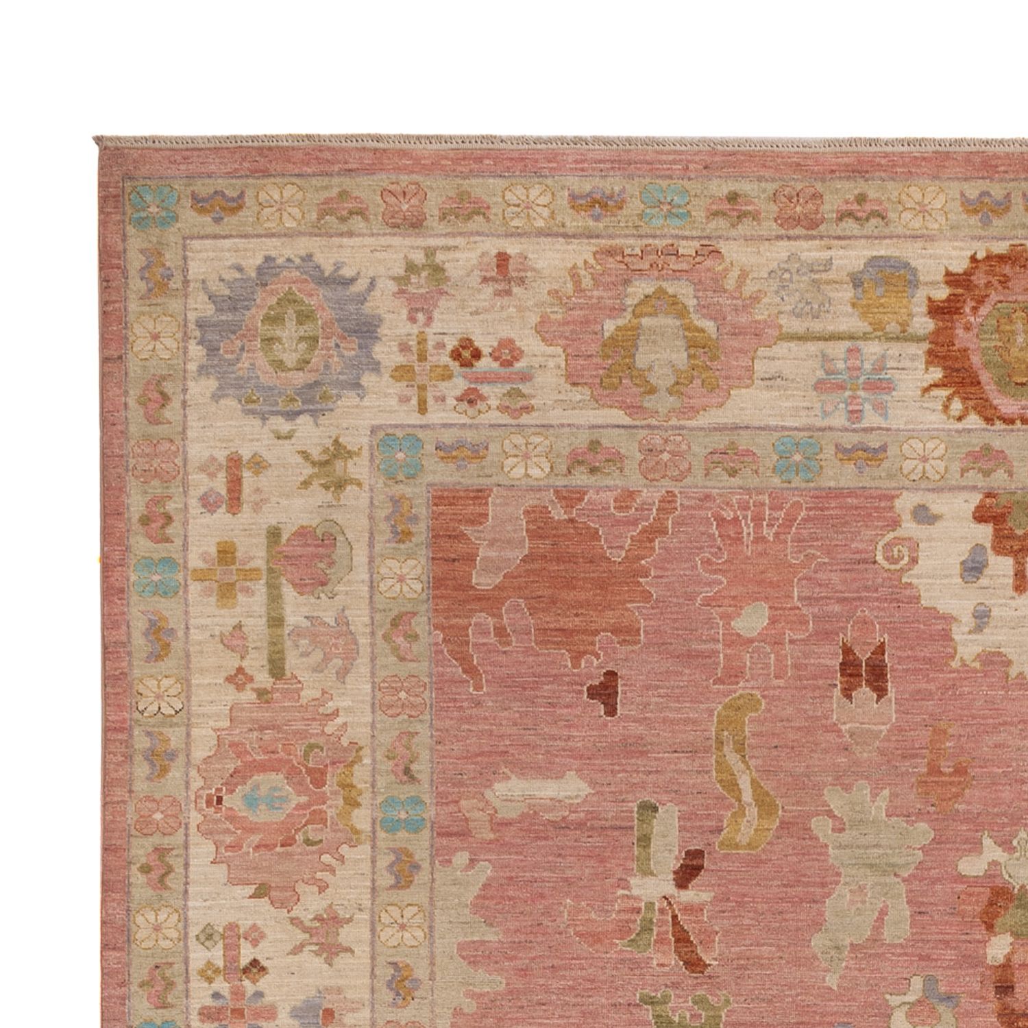 Ziegler Carpet - Usak - 359 x 237 cm - ljusröd