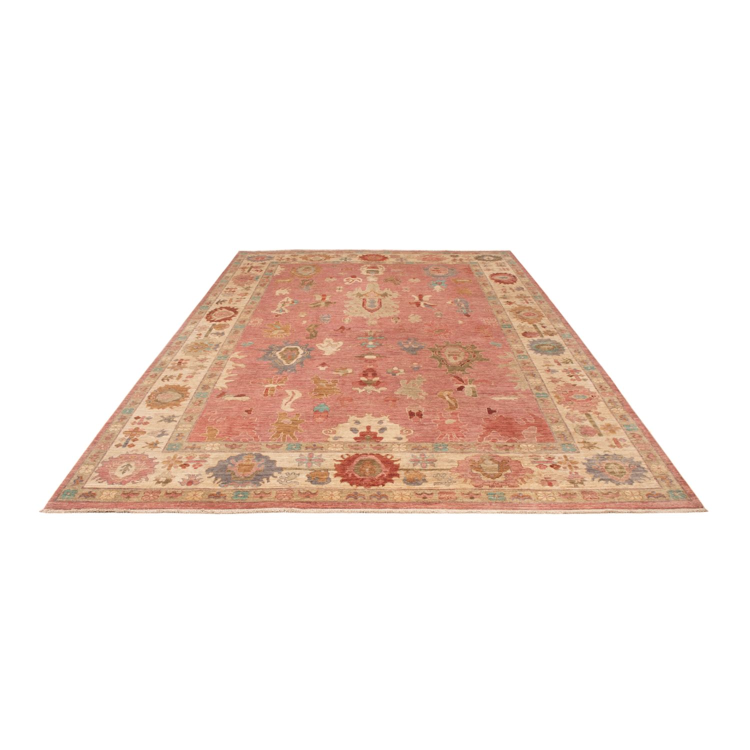 Ziegler Carpet - Usak - 359 x 237 cm - ljusröd