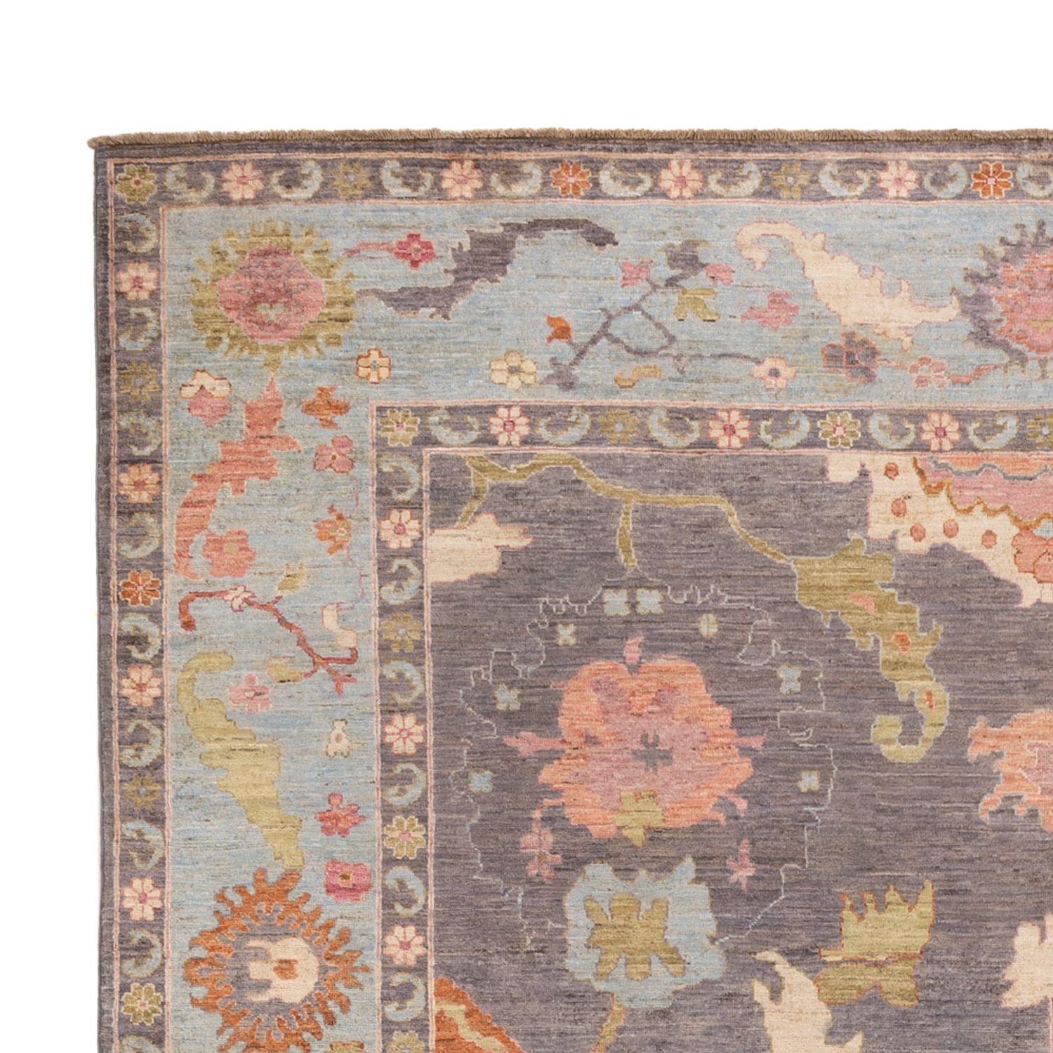 Ziegler Carpet - Usak - 352 x 242 cm - mörkblå