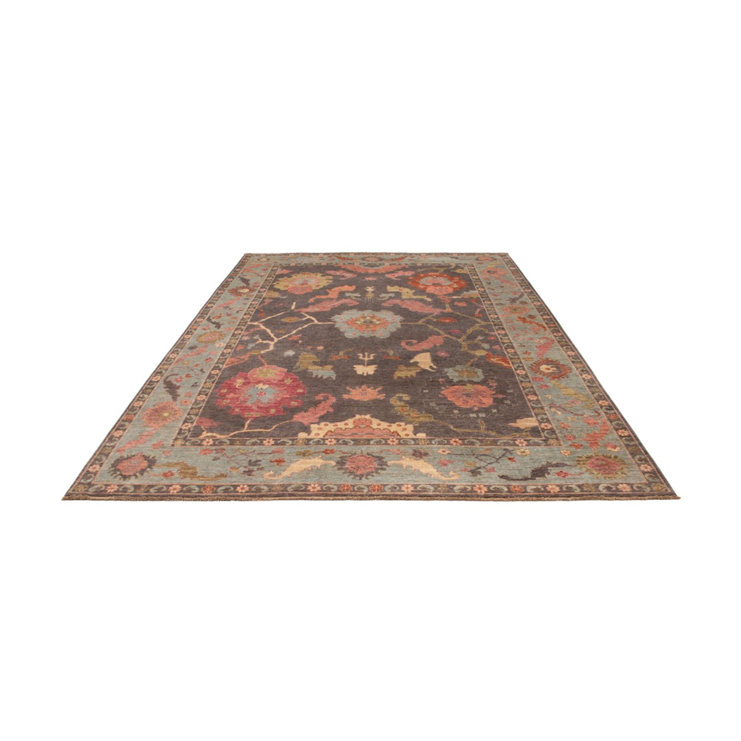 Ziegler Carpet - Usak - 352 x 242 cm - mörkblå