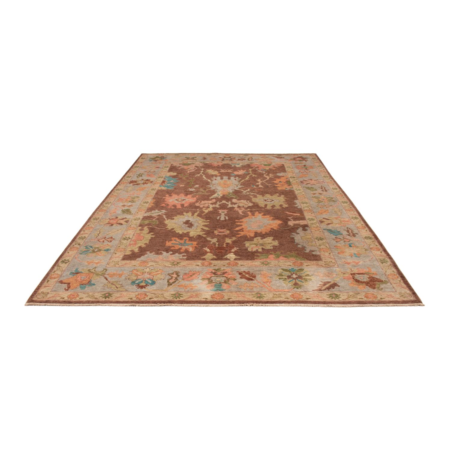 Ziegler Carpet - Usak - 343 x 243 cm - mörk beige