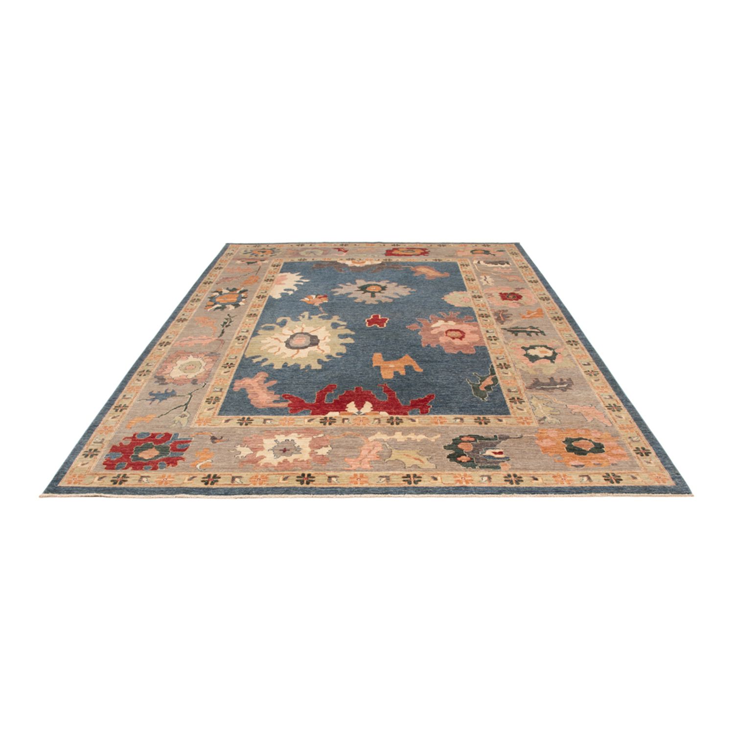 Ziegler Teppich - Usak - 334 x 252 cm - blau