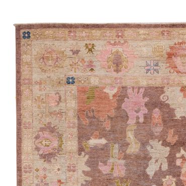 Tapete Ziegler - Usak - 342 x 245 cm - púrpura