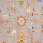 Ziegler Carpet - Usak - 346 x 243 cm - ljusblå