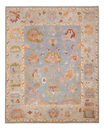 Ziegler Teppich - Usak - 306 x 245 cm - hellblau
