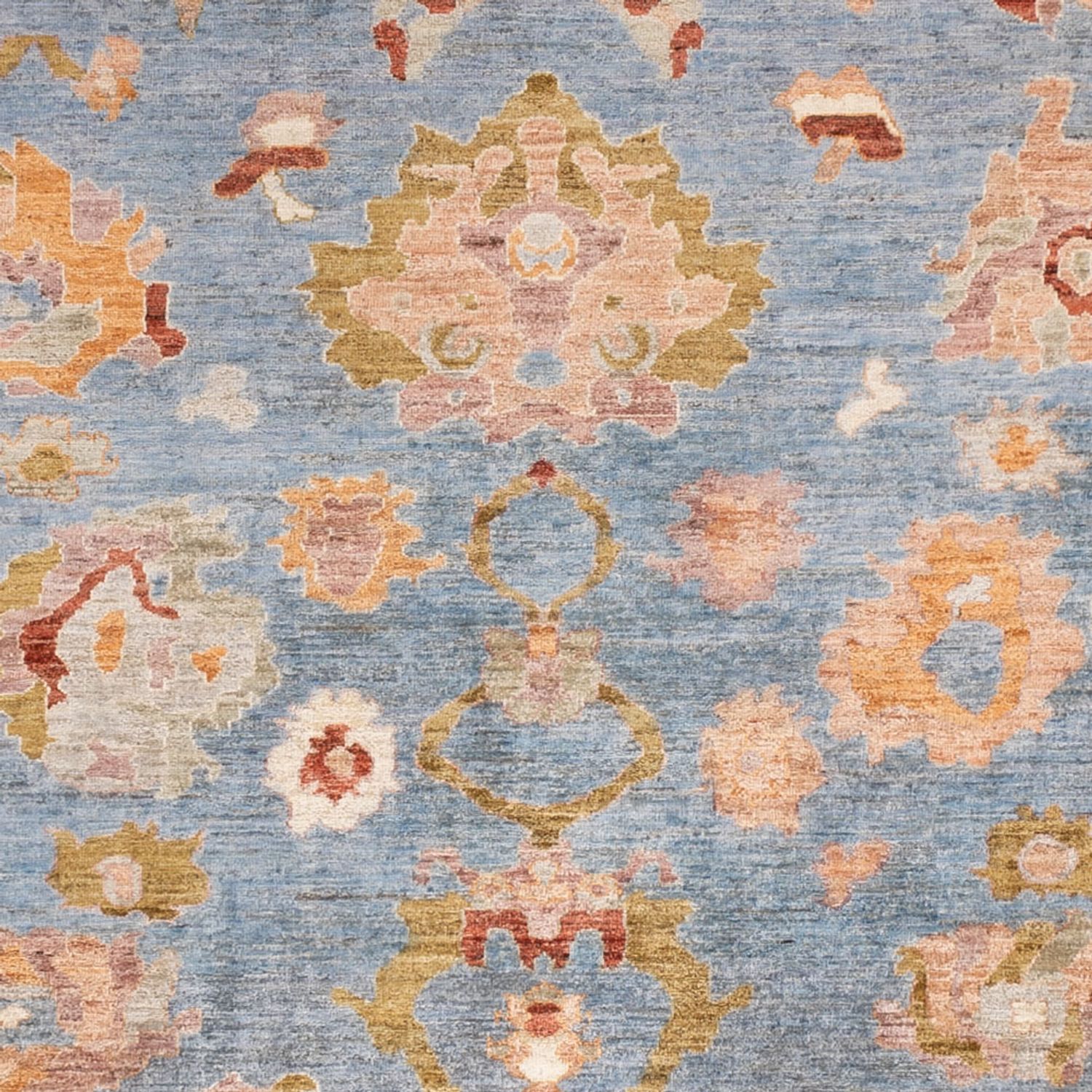 Ziegler Teppich - Usak - 332 x 242 cm - blau
