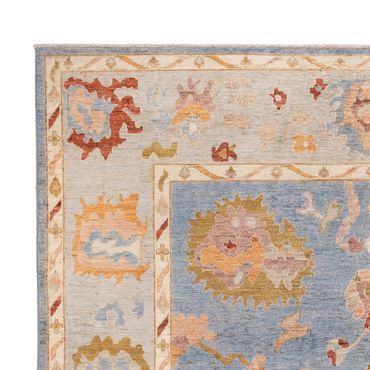 Tapete Ziegler - Usak - 332 x 242 cm - azul