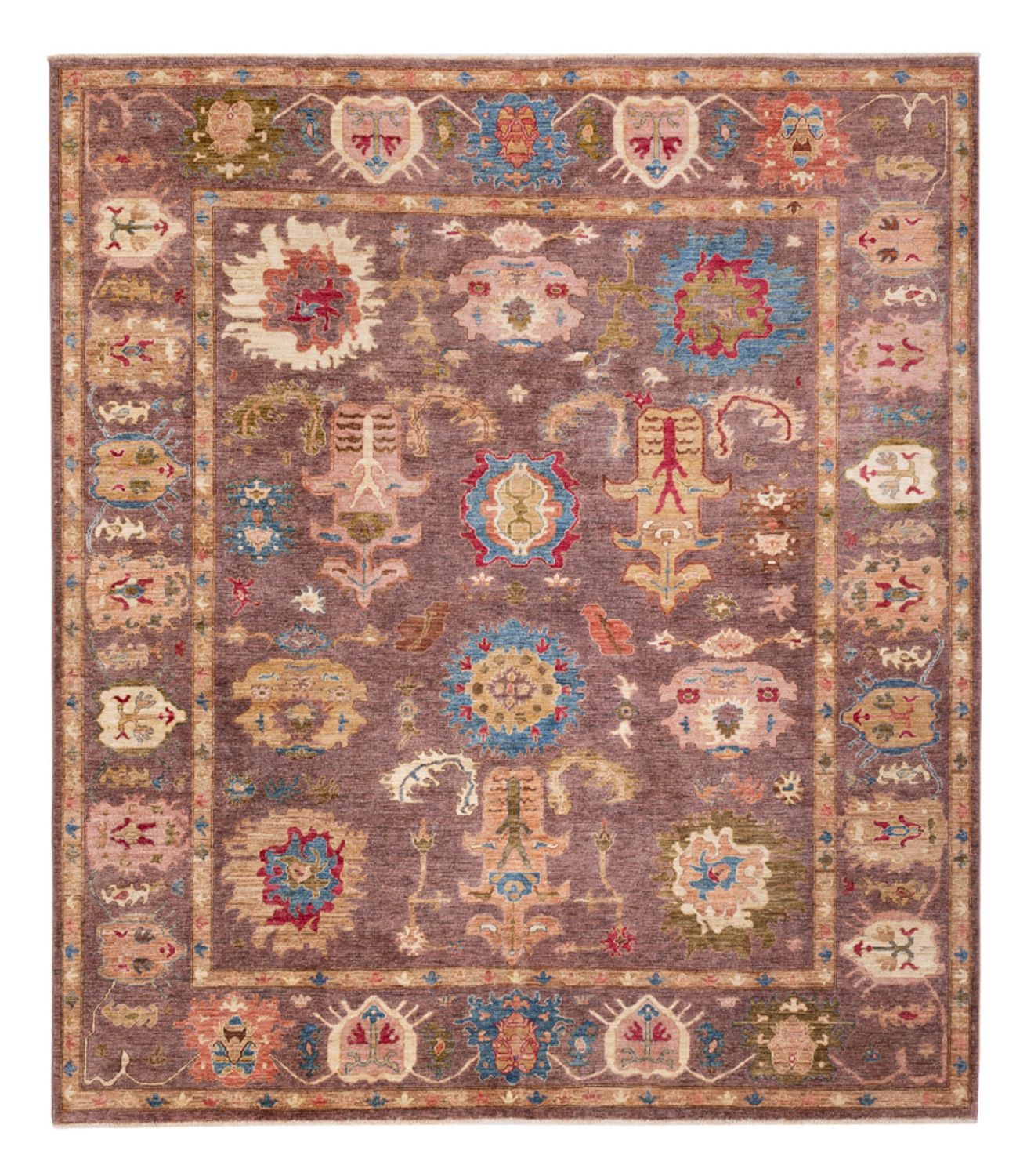 Ziegler Teppich - Usak - 288 x 253 cm - dunkelbeige