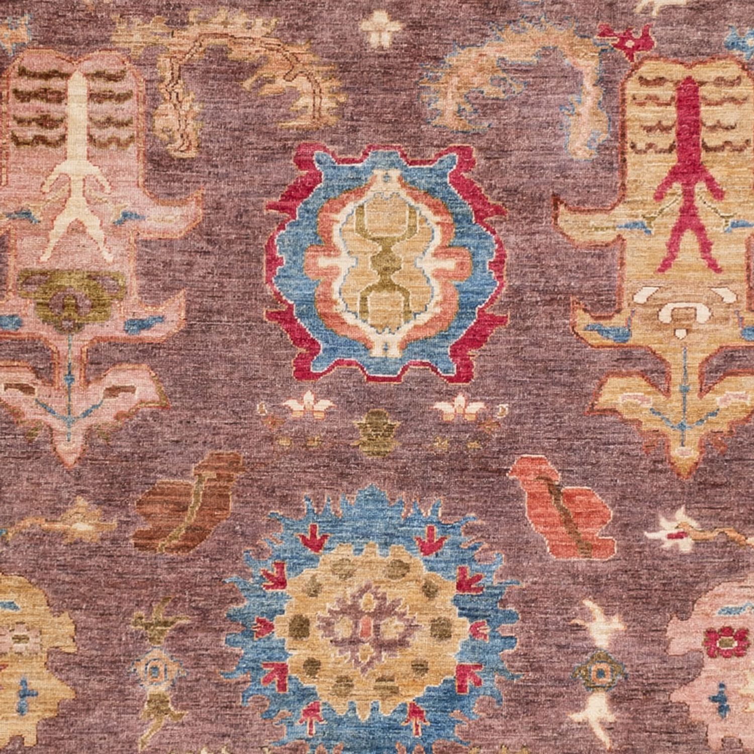 Ziegler Teppich - Usak - 288 x 253 cm - dunkelbeige