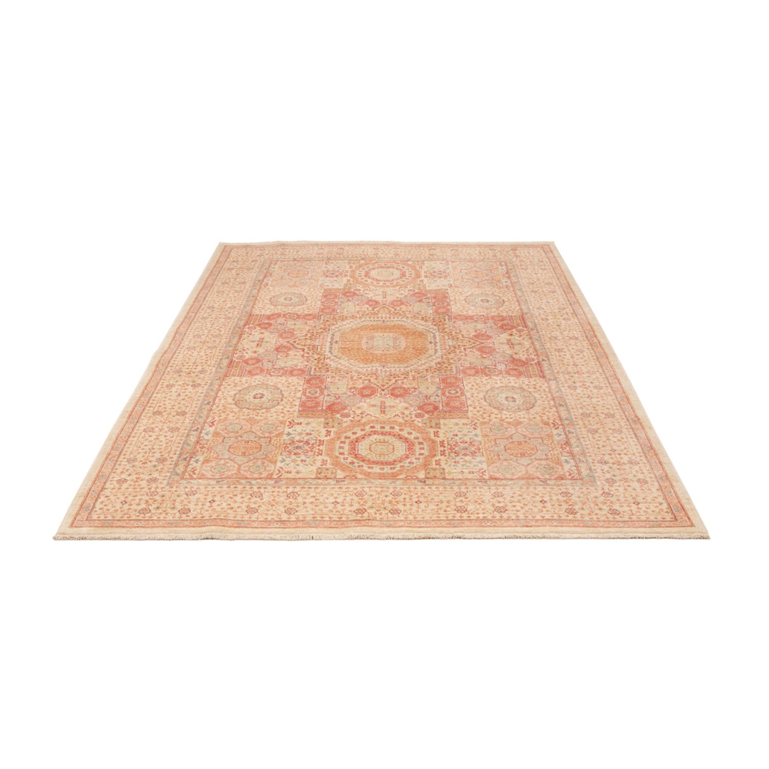 Alfombra Ziegler - Ariana - 231 x 176 cm - rojo claro