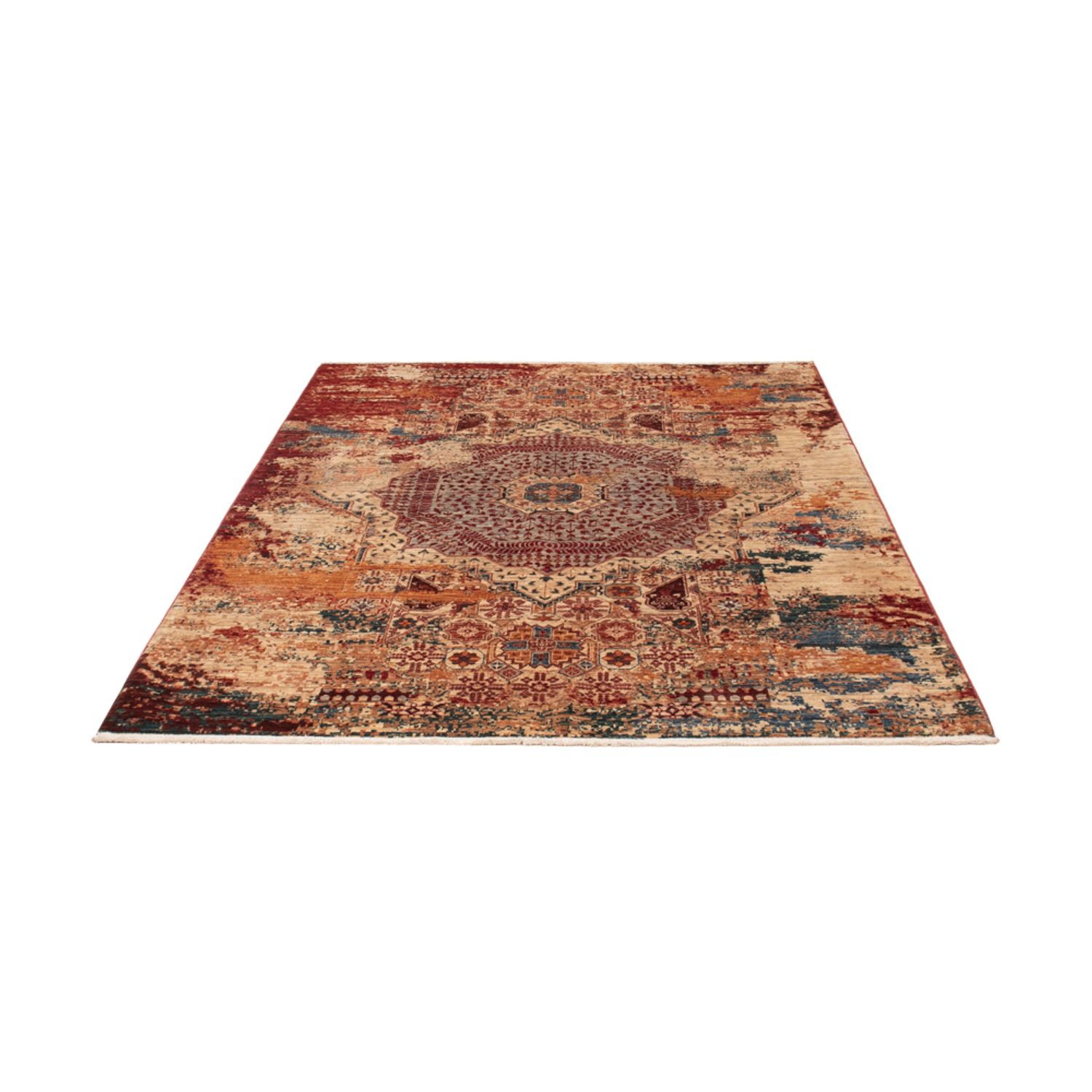 Designový koberec - 198 x 155 cm - vícebarevné