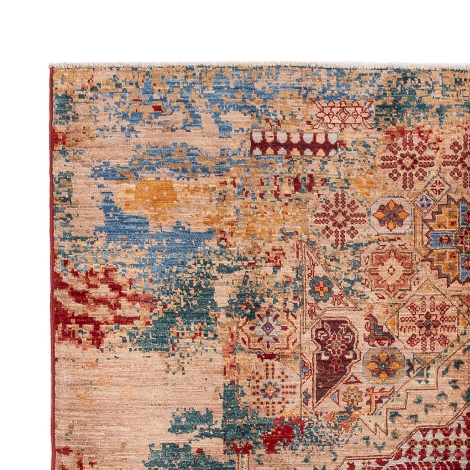 Designový koberec - 201 x 152 cm - vícebarevné