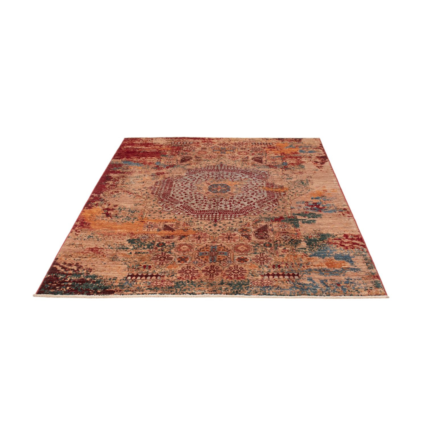 Designový koberec - 201 x 152 cm - vícebarevné